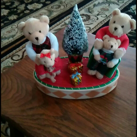 avon singing christmas bears
